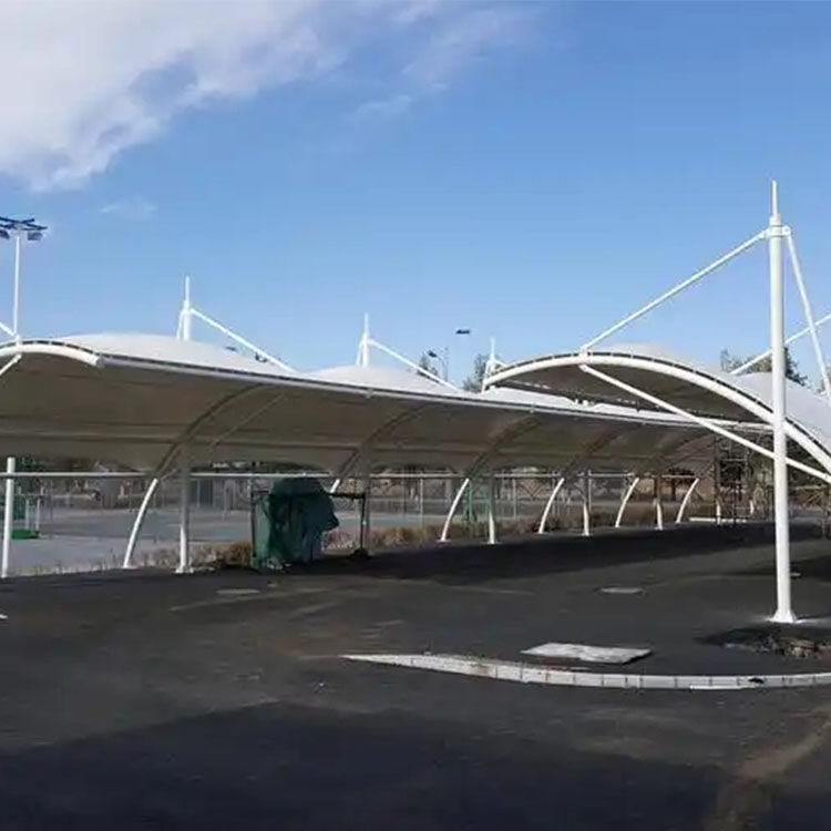 庄浪县膜结构电动车棚