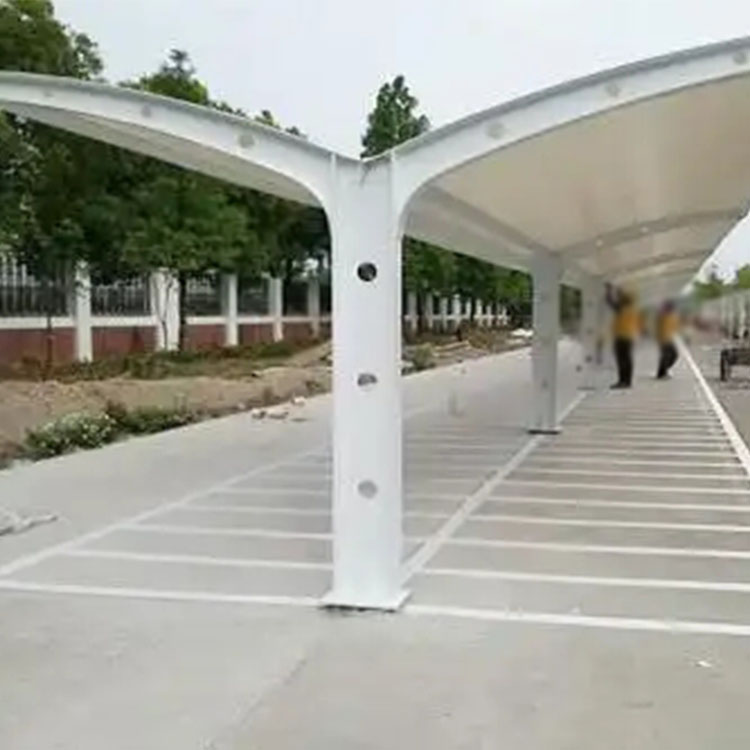 庄浪县膜结构电动车棚